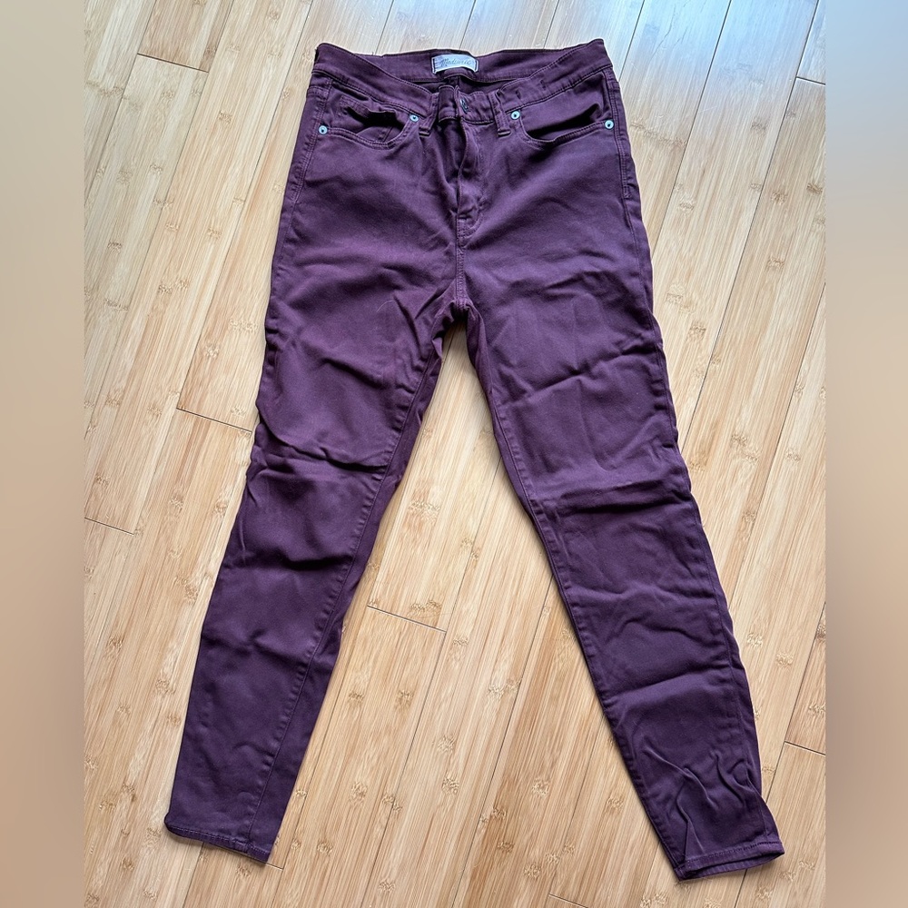 High rise Madewell jeggings